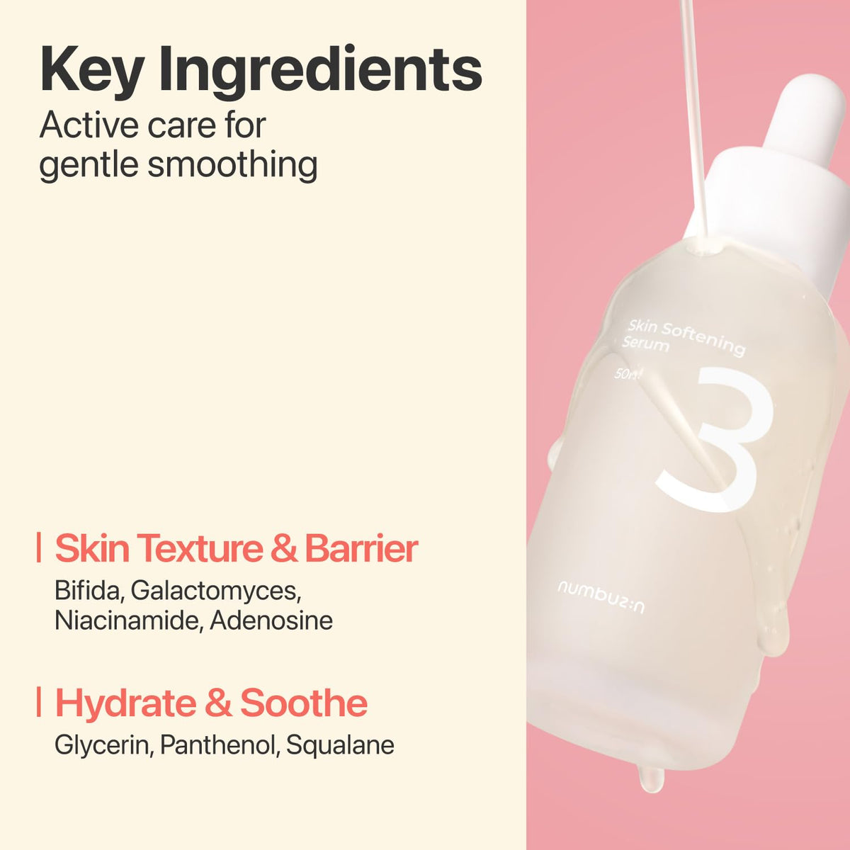 NUMBUZIN No.3 Skin Softening Serum 50ml 1.69 fl. oz.