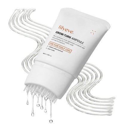 LILYEVE GROWTURN Hair Growth Serum with Built-in Brush