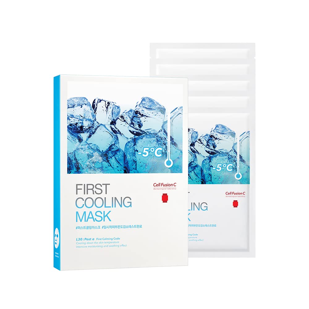 CELL FUSION C Post Alpha First Cooling Mask 5 Sheets