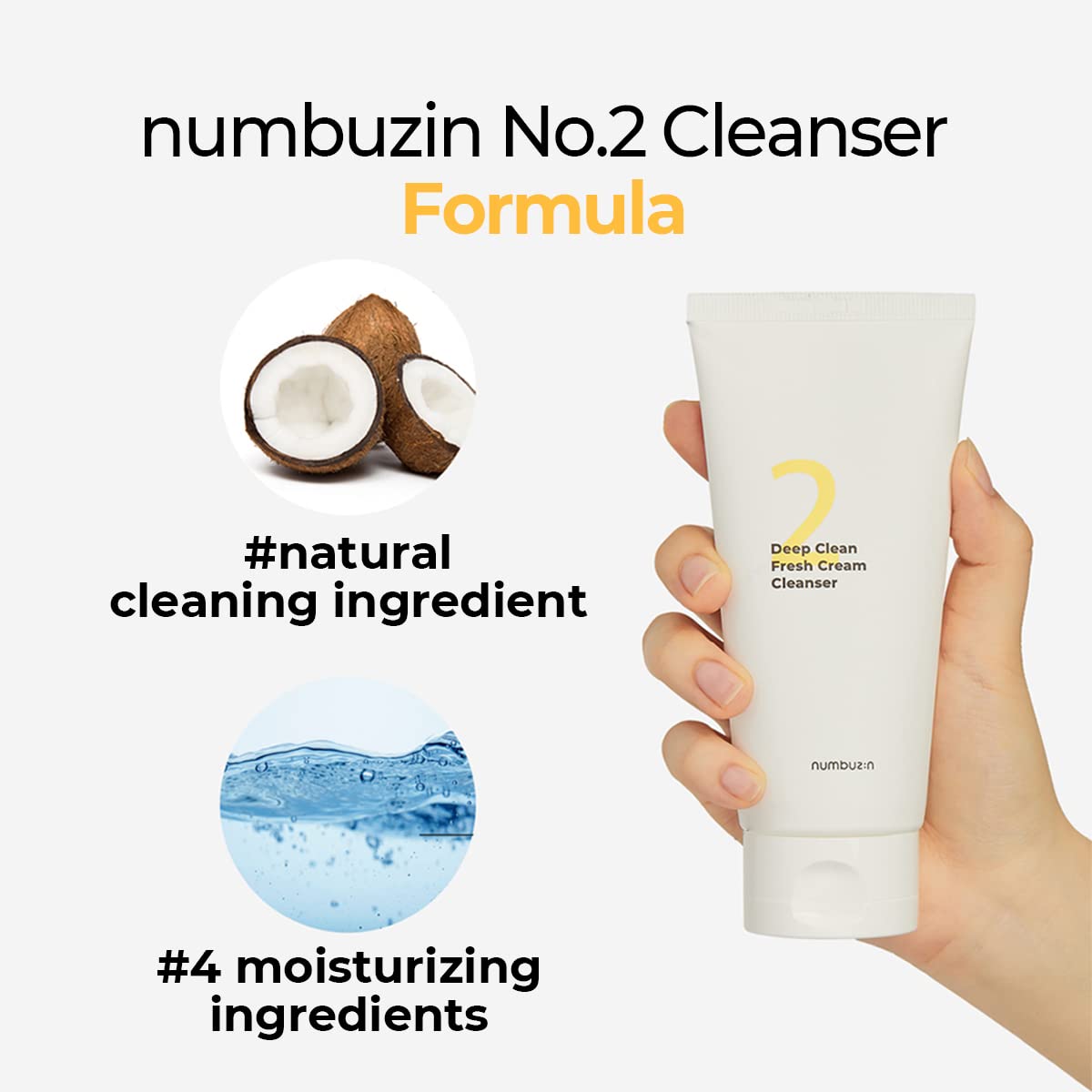 NUMBUZIN No.2 Cleansing Foam 120ml 4.05 fl. oz.