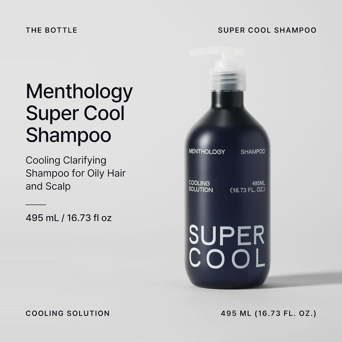 MENTHOLOGY Super Cool Shampoo 495 mL