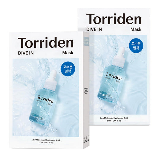 TORRIDEN DIVE-IN Hyaluronic Acid Facial Sheet Mask 1 EA