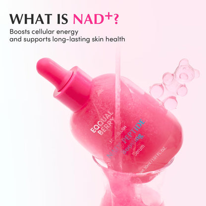 EQQUALBERRY NAD+ Peptide Boosting Smoothie Serum 1.01oz 30ml