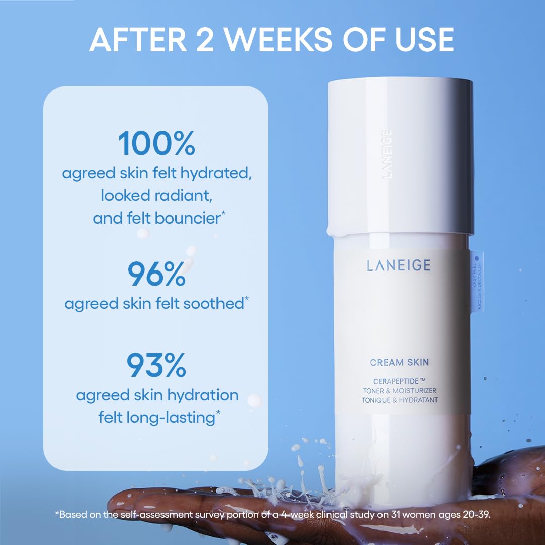 LANEIGE Cream Skin CERAPEPTIDE Toner & Moisturizer 170ml
