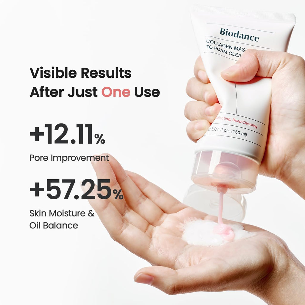 BIODANCE Collagen Mask To Foam Cleanser 5.07 fl. oz. (150 ml)