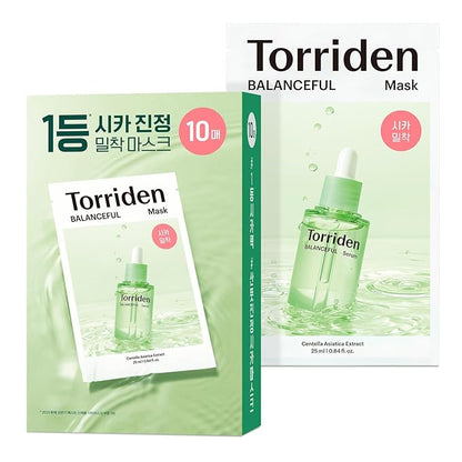 TORRIDEN Balanceful Cica Mask Pack 10 Sheets