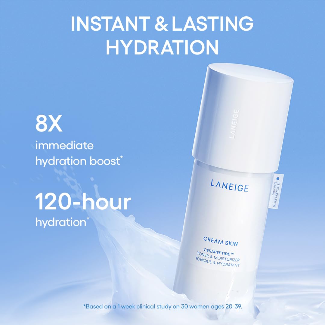 LANEIGE Cream Skin CERAPEPTIDE Toner & Moisturizer 170ml