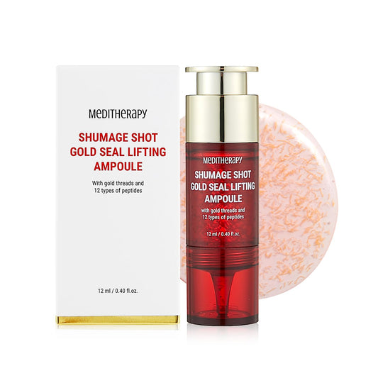 MEDITHERAPY Shumage Shot Gold Seal Lifting Ampoule 12ml 0.4 fl.oz.