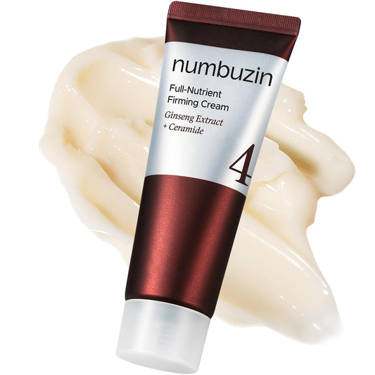 Numbuzin No.4 Full-Nutrient Firming Cream Red Ginseng Extract 2.02fl.oz.