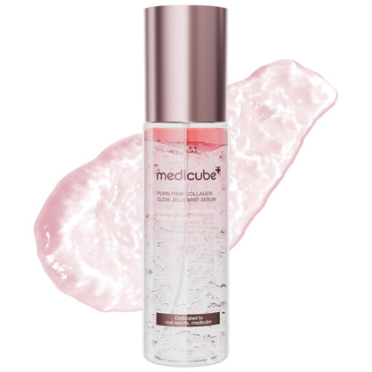 MEDICUBE PDRN Pink Collagen Glow Jelly Mist Serum 100ml 3.38 fl. oz