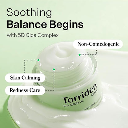 TORRIDEN Balanceful Cica Cream 80ml (2.70 fl.oz.)
