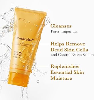 Medicube Kojic Acid Turmeric Toning Cleanser 120g/4.23 oz