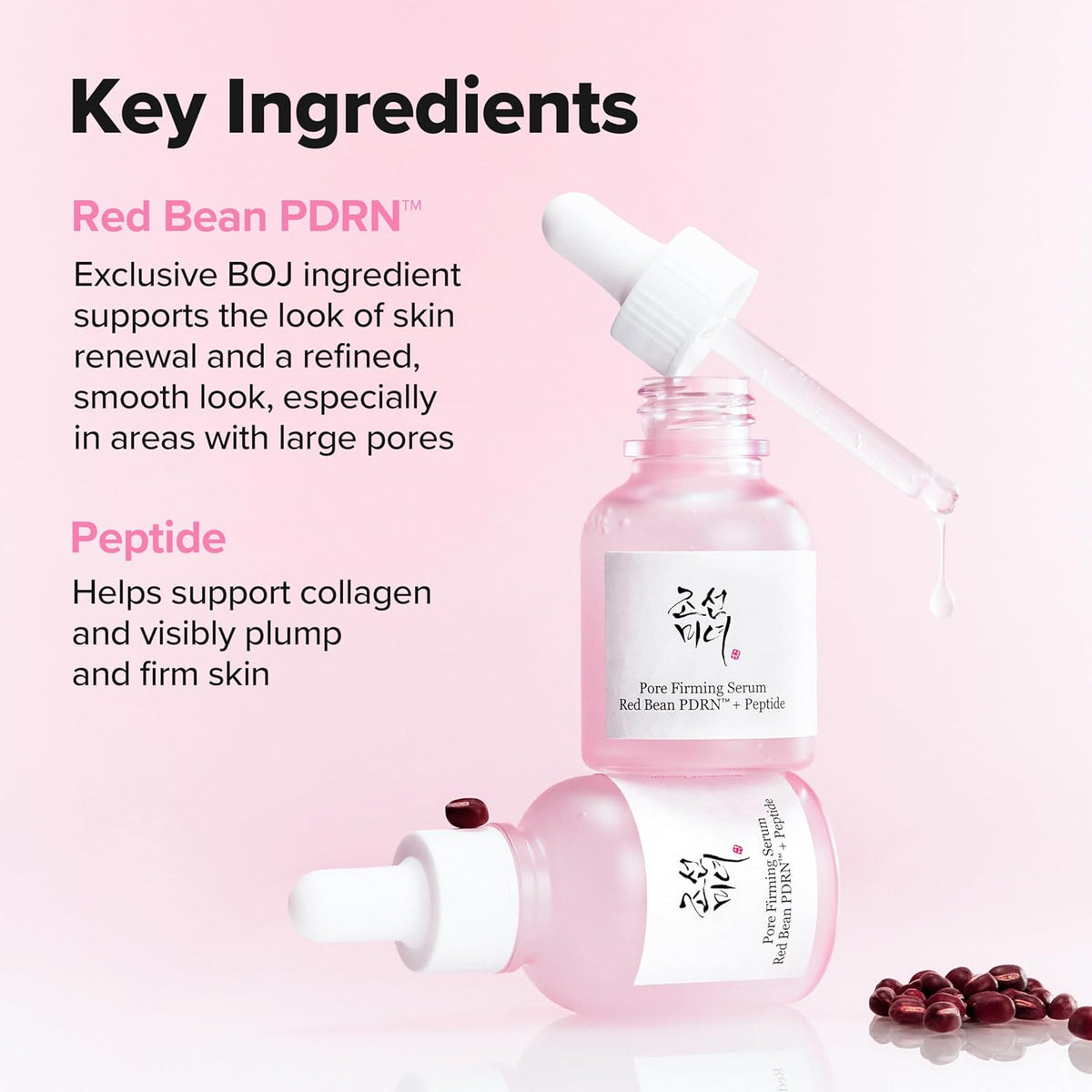 BEAUTY OF JOSEON Red Bean PDRN + Peptide Pore Firming Serum 30ml