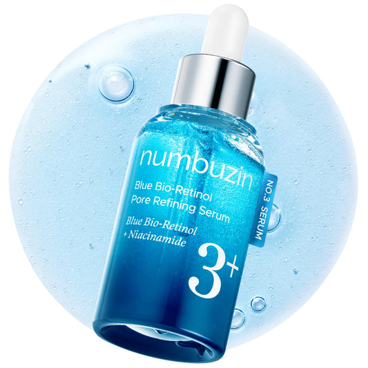 NUMBUZIN No.3 retinol Serum Blue Bio-Retinol Pore Refining Serum 30ml 1.01 fl.0z