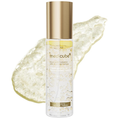 MEDICUBE Kojic Acid Turmeric Vitamin Gold Jelly Mist Serum 100ml 3.38 fl.oz