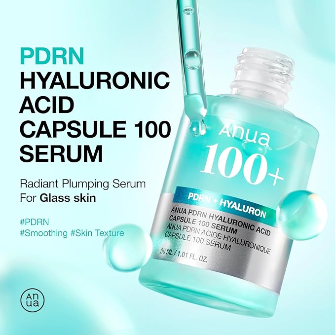 ANUA PDRN Hyaluronic Acid Capsule 100 Serum 30ml / 1.01 fl. oz
