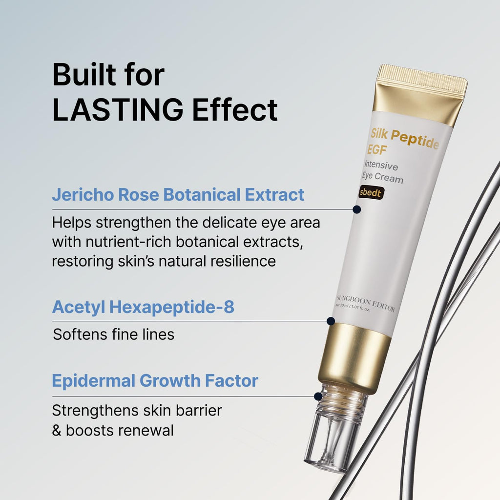 SUNGBOON EDITOR Silk Peptide EGF Intensive Eye Cream 30ml