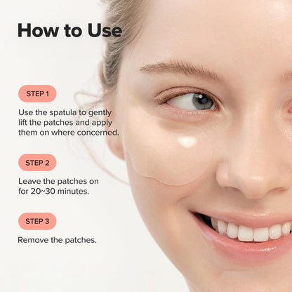 BEAUTY OF JOSEON Revive Under Eye Patches with Ginseng and Retinal – 60 Patches / 30 Pairs