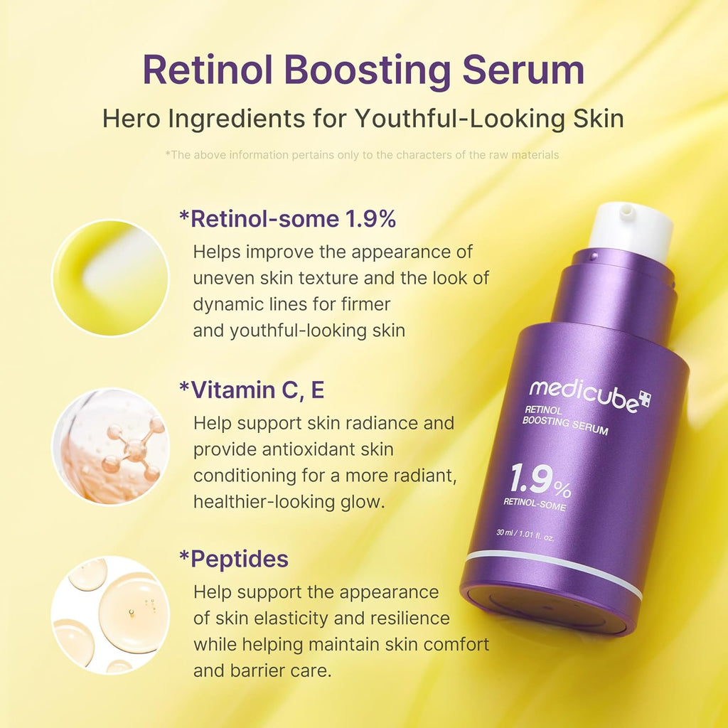 MEDICUBE Retinol Boosting Serum 1.9% Retinol-some 30ml 1.01 fl. oz