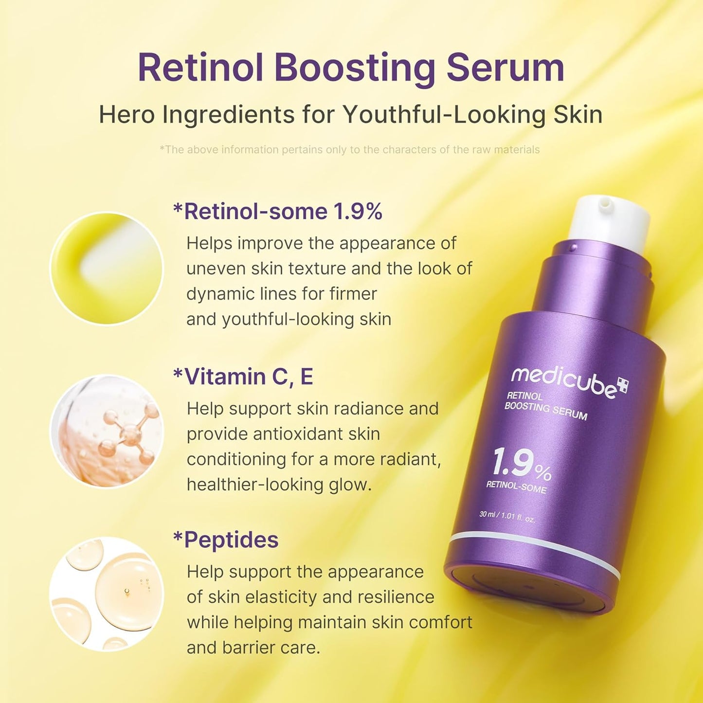 MEDICUBE Retinol Boosting Serum 1.9% Retinol-some 30ml 1.01 fl. oz