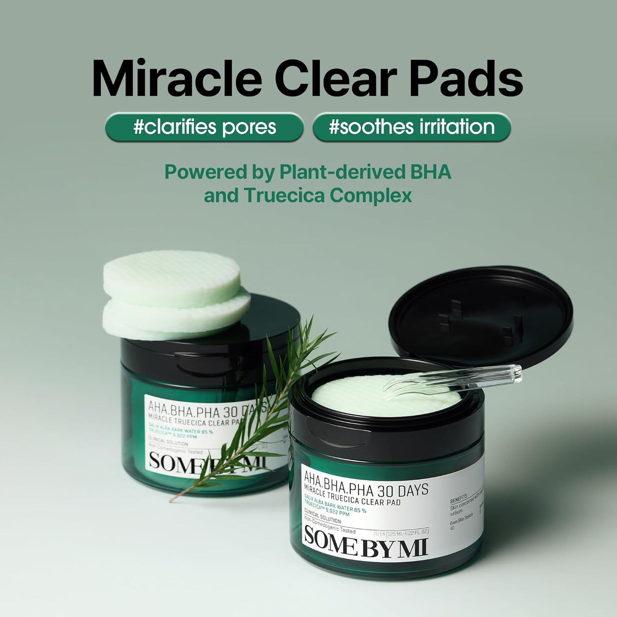 SOME BY MI AHA BHA PHA 30 Days Miracle Truecica Clear Pad 70 pads