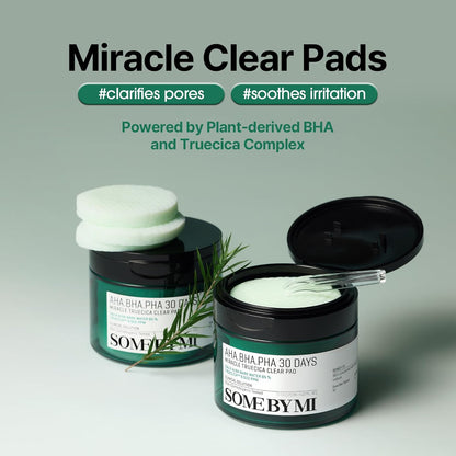 SOME BY MI AHA BHA PHA 30 Days Miracle Truecica Clear Pad 70 pads