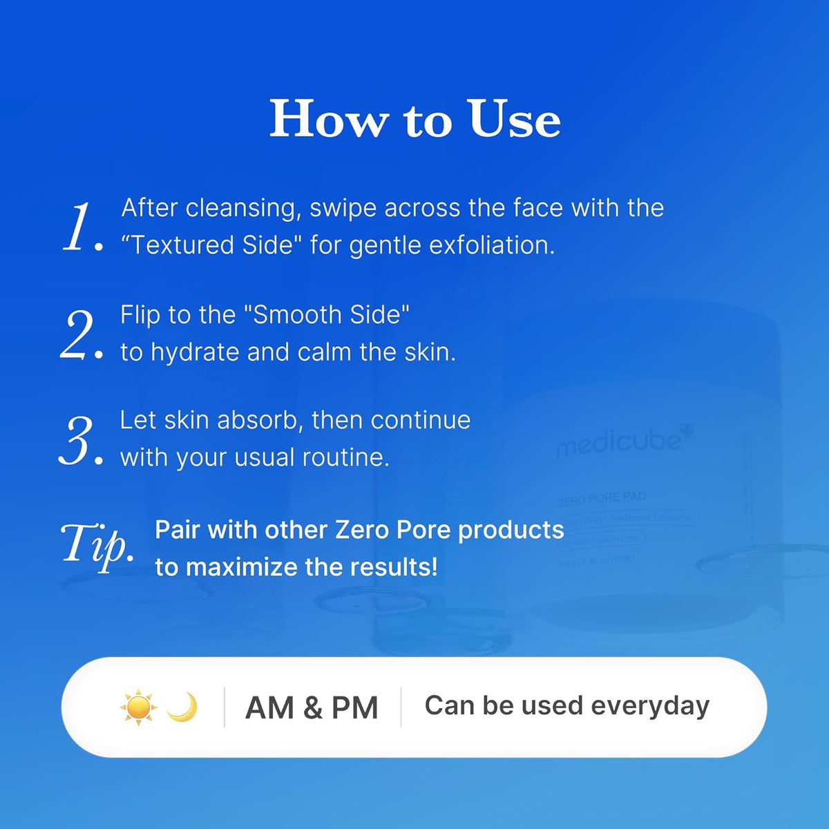 MEDICUBE Zero Pore Pad 2.0 70 Pads