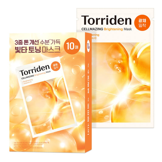 TORRIDEN CELLMAZING Vita C Sheet Mask 10 sheets