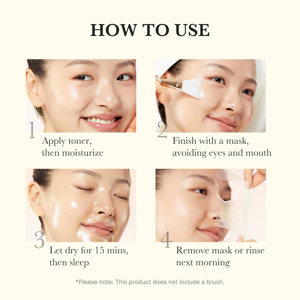 MEDICUBE Kojic Acid Turmeric Overnight Wrapping Peel Off Mask 75ml 2.53 fl. oz.