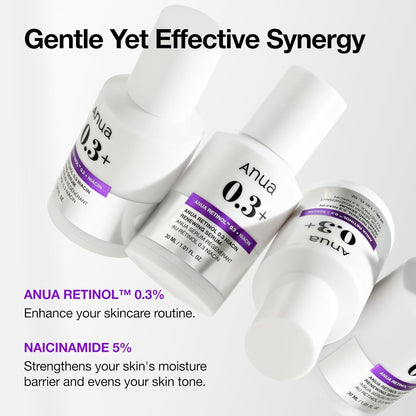 ANUA Retinol Serum 0.3% Retinol, 5% Niacinamide 30ml /1.01 fl.oz.