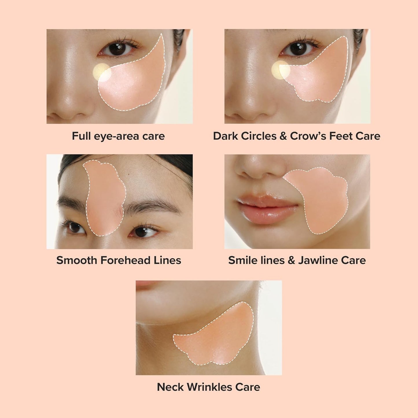 BEAUTY OF JOSEON Revive Under Eye Patches with Ginseng and Retinal – 60 Patches / 30 Pairs