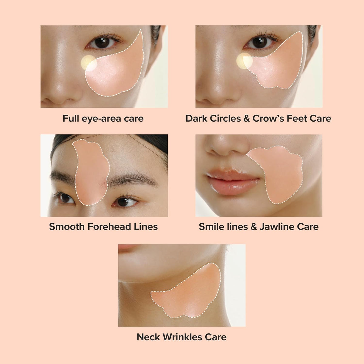 BEAUTY OF JOSEON Revive Under Eye Patches with Ginseng and Retinal – 60 Patches / 30 Pairs