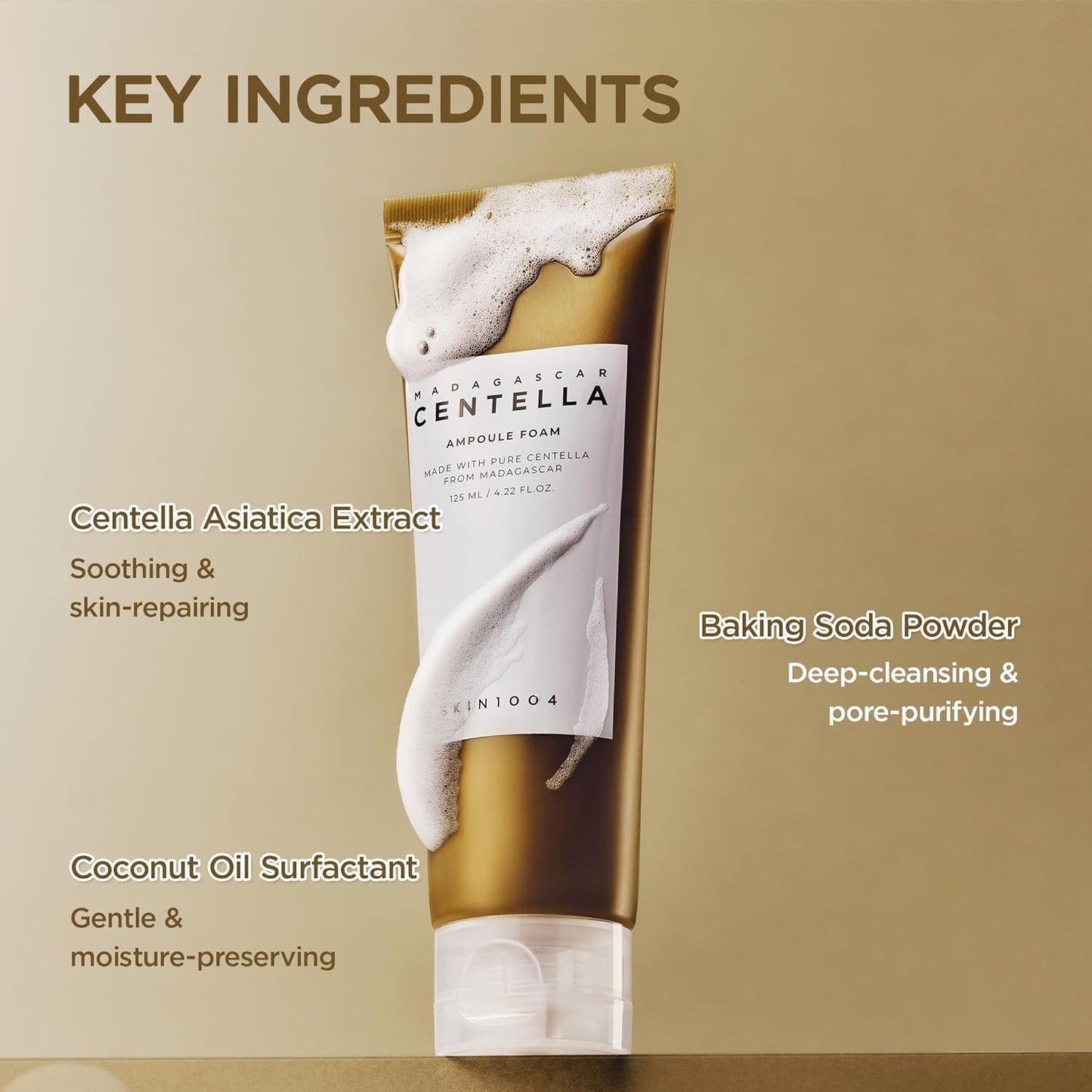 SKIN1004 Madagascar Centella Ampoule Foam 125ml 4.22 fl.oz