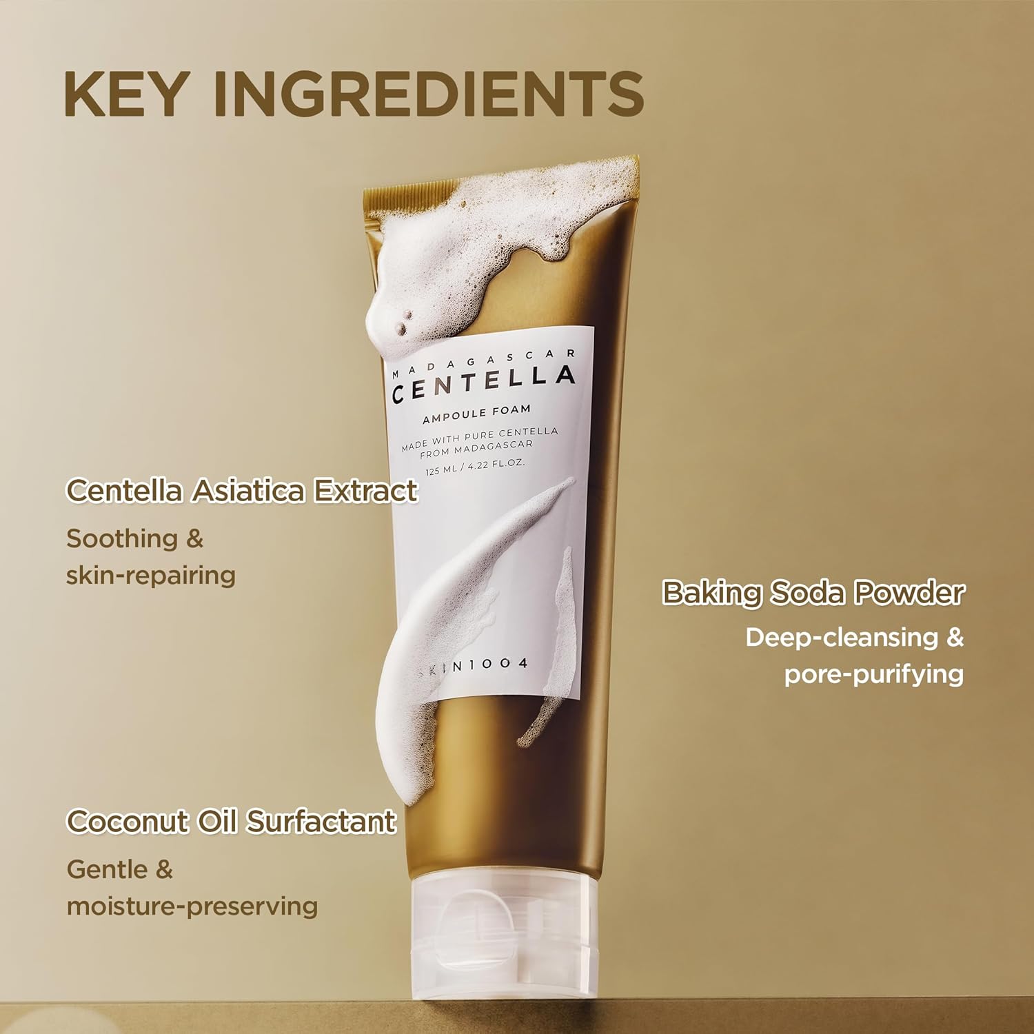 SKIN1004 Madagascar Centella Ampoule Foam 125ml 4.22 fl.oz