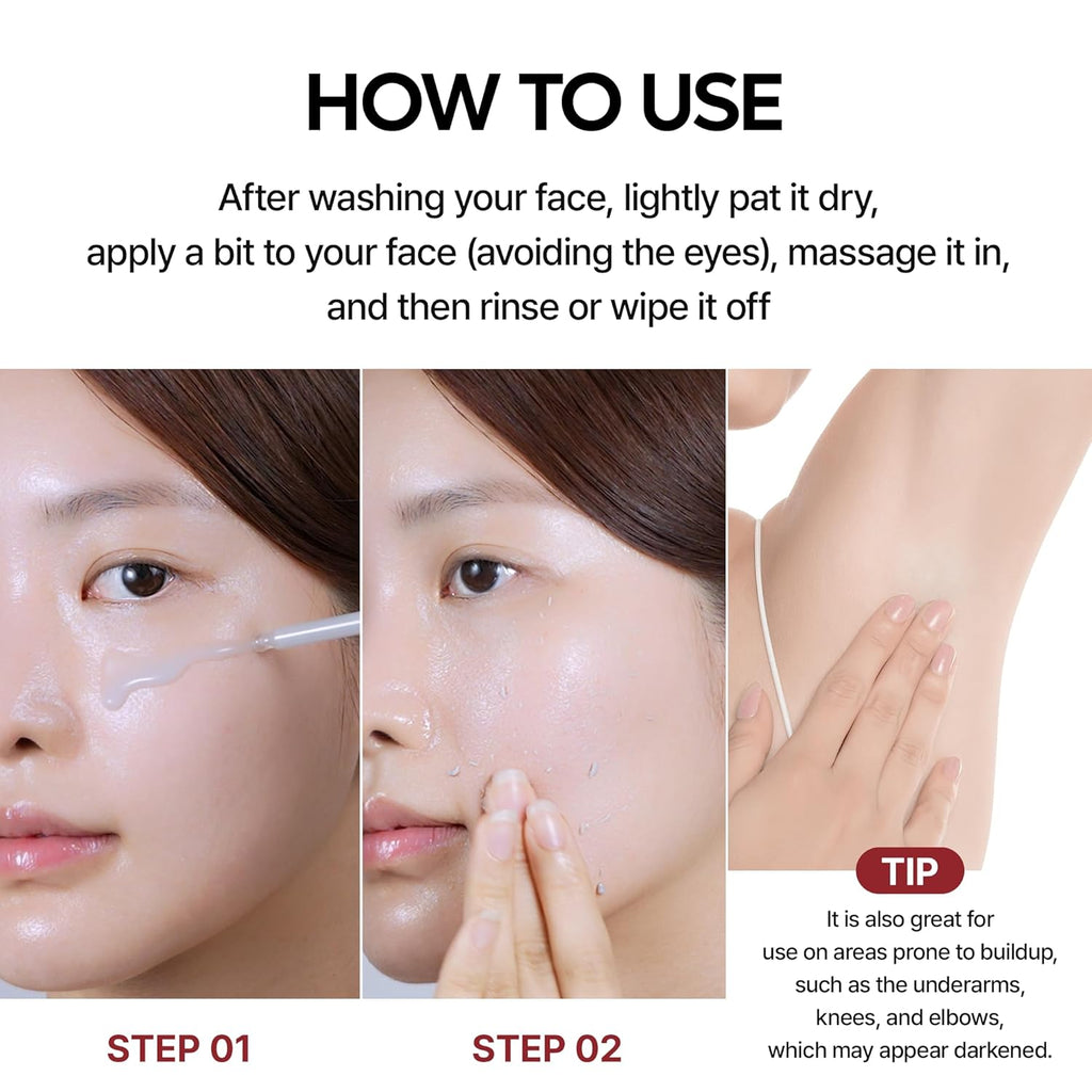 DR MELAXIN Peel Shot Glow White Rice Peeling Ampoule 80ml
