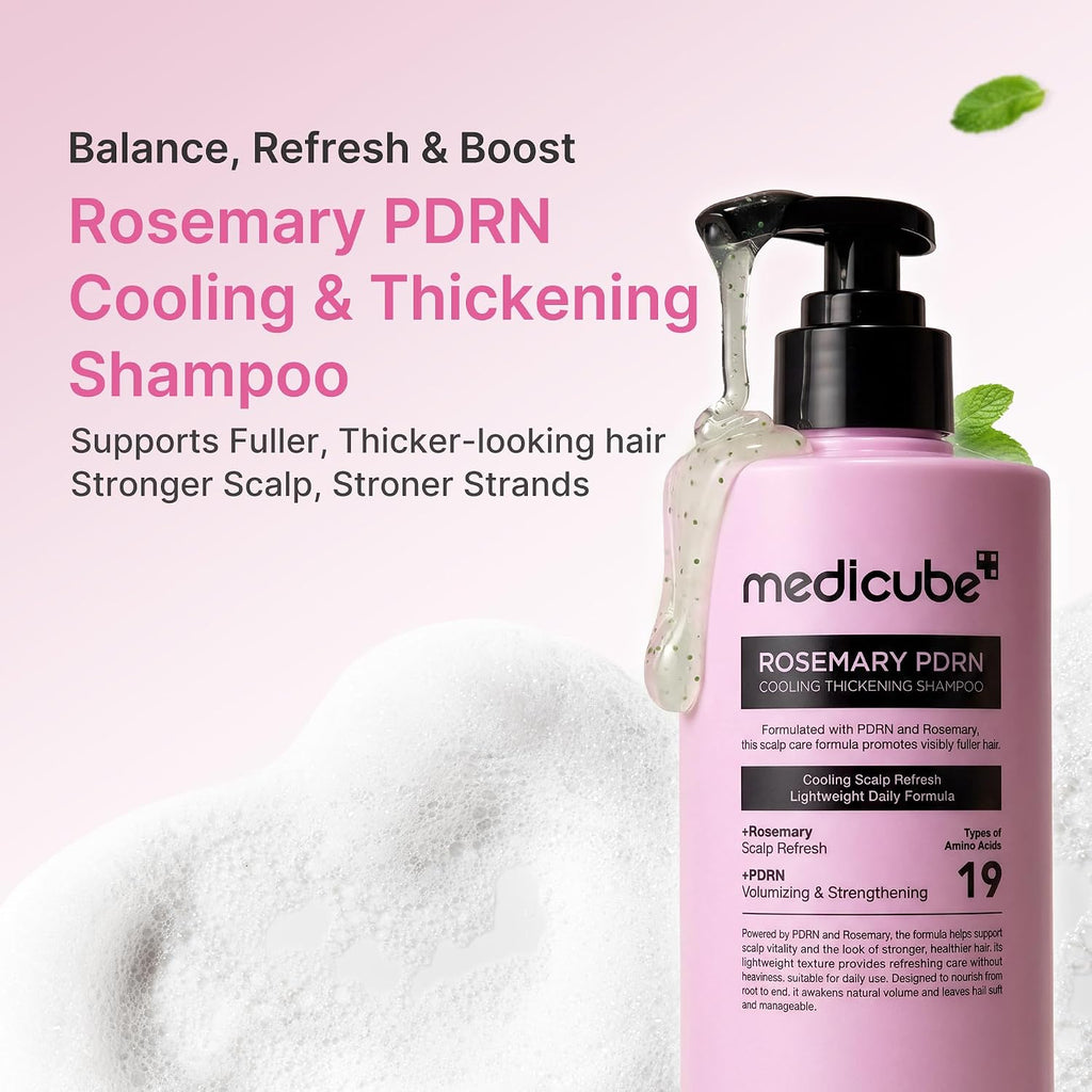 MEDICUBE Rosemary PDRN Clarifying Thickening Shampoo 13.52 fl.oz