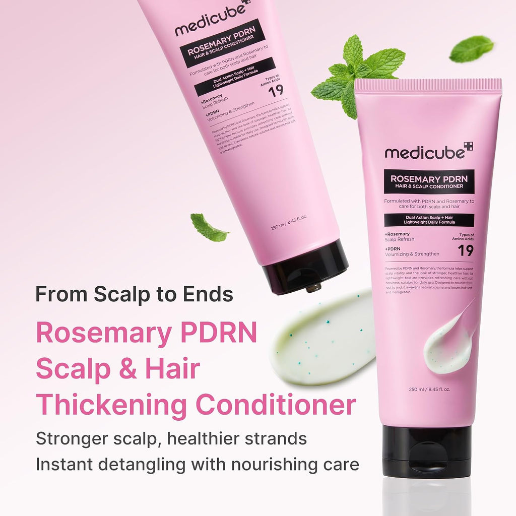 MEDICUBE Rosemary PDRN Scalp to Strand Thickening Conditioner 250ml 8.45 fl.oz