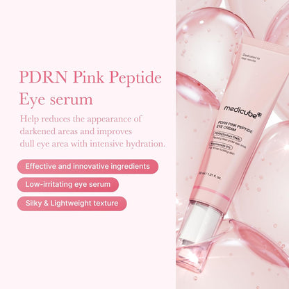 MEDICUBE Salmon DNA PDRN Pink Peptide Eye Serum 1.01fl.oz