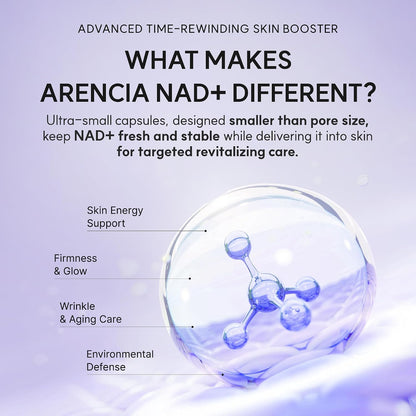 ARENCIA NAD+ Serum Booster Shot 30ml 1.01 fl. oz.