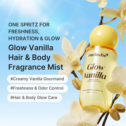 MEDICUBE Glow Vanilla Hair & Body Fragrance Mist 100ml / 3.38 fl. oz.