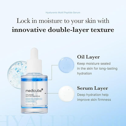 MEDICUBE Hyaluronic Multi Peptide PDRN Serum 30ml 1.01fl.oz.