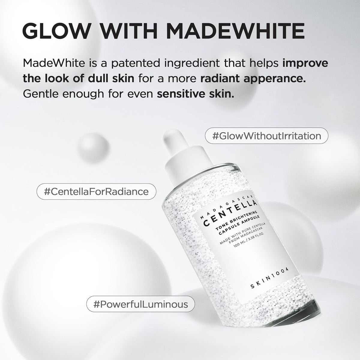 SKIN1004 Tone Glowing Capsule Ampoule 3.38fl.oz 100ml