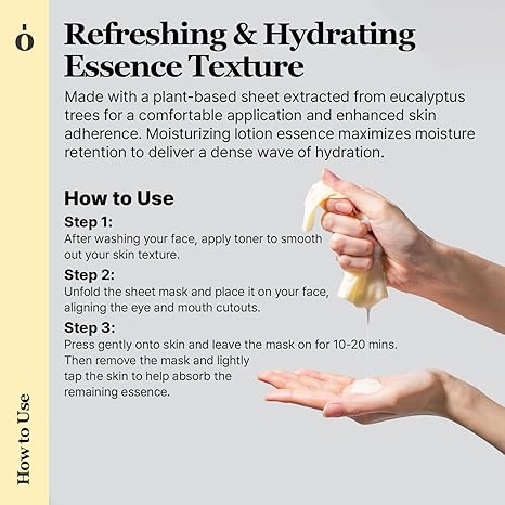 ONGREDIENTS Skin Barrier Calming Mask 6 Sheets