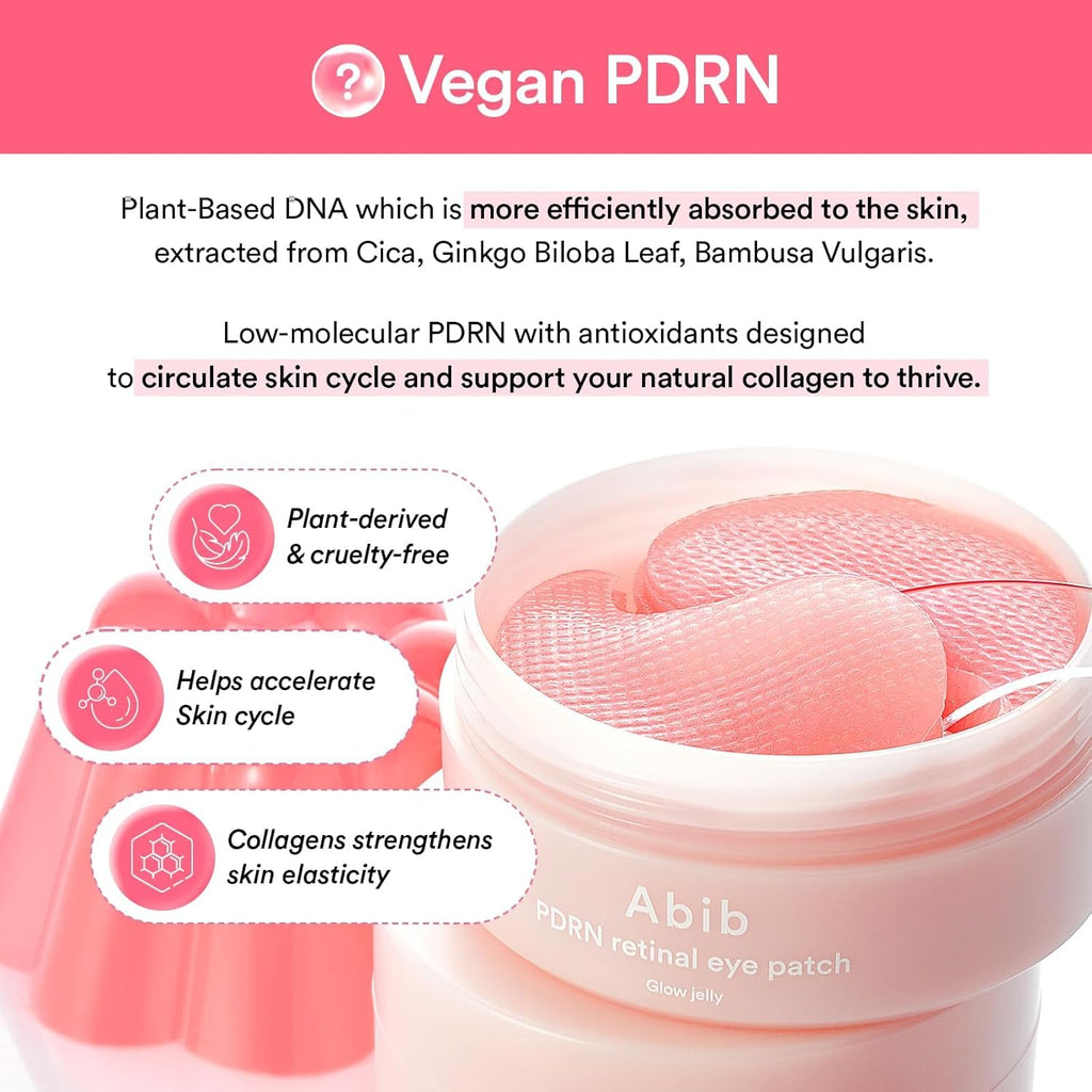 ABIB PDRN Retinal Hydrogel Eye Patch 60 Patches 84g