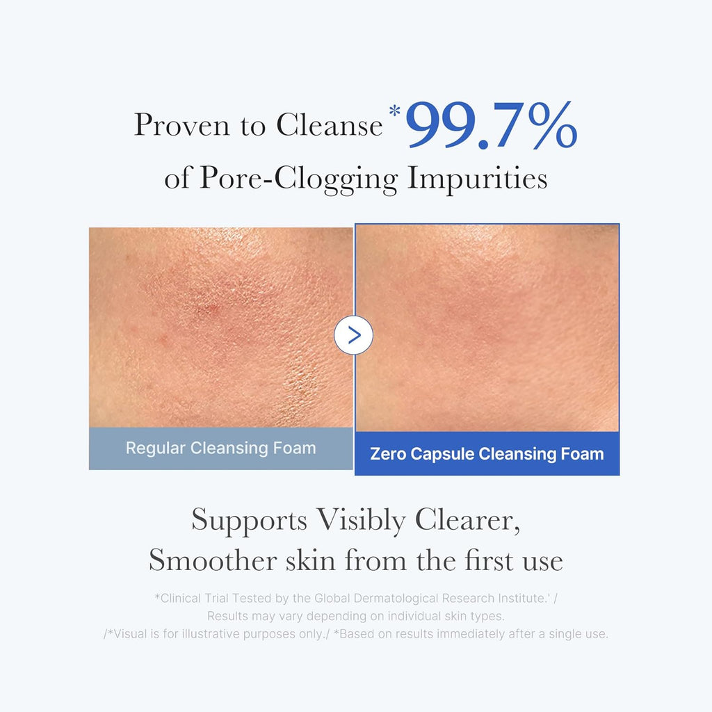 MEDICUBE Zero Pore SA Clear Capsule Cleansing Foam 120g 4.23 oz