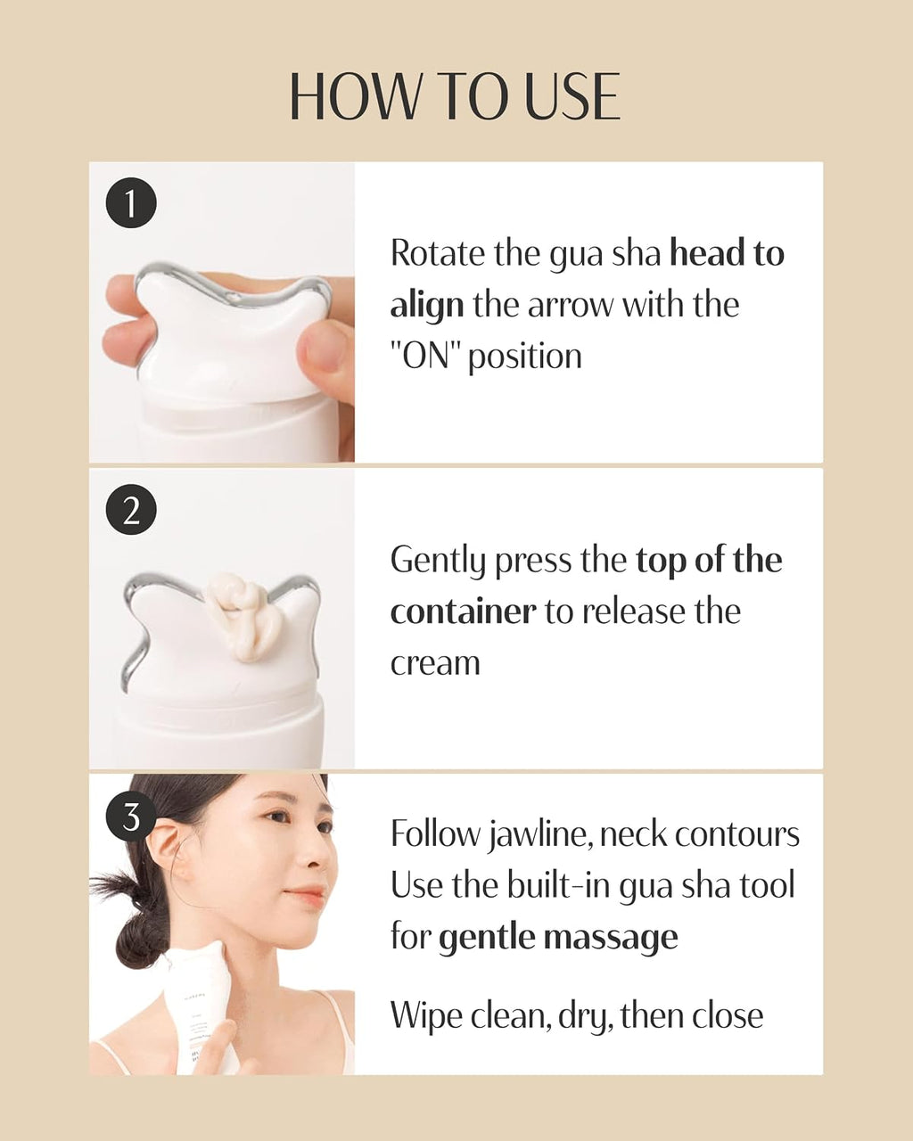 DR. PEPTI Gua Sha Neck Firming Cream 4.05 fl oz 120 mL