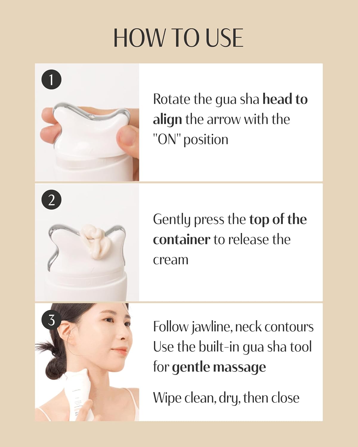 DR. PEPTI Gua Sha Neck Firming Cream 4.05 fl oz 120 mL