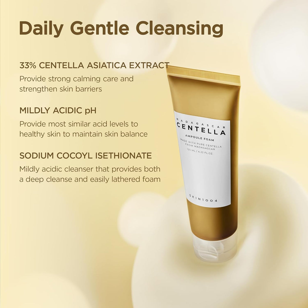SKIN1004 Madagascar Centella Ampoule Foam 125ml 4.22 fl.oz