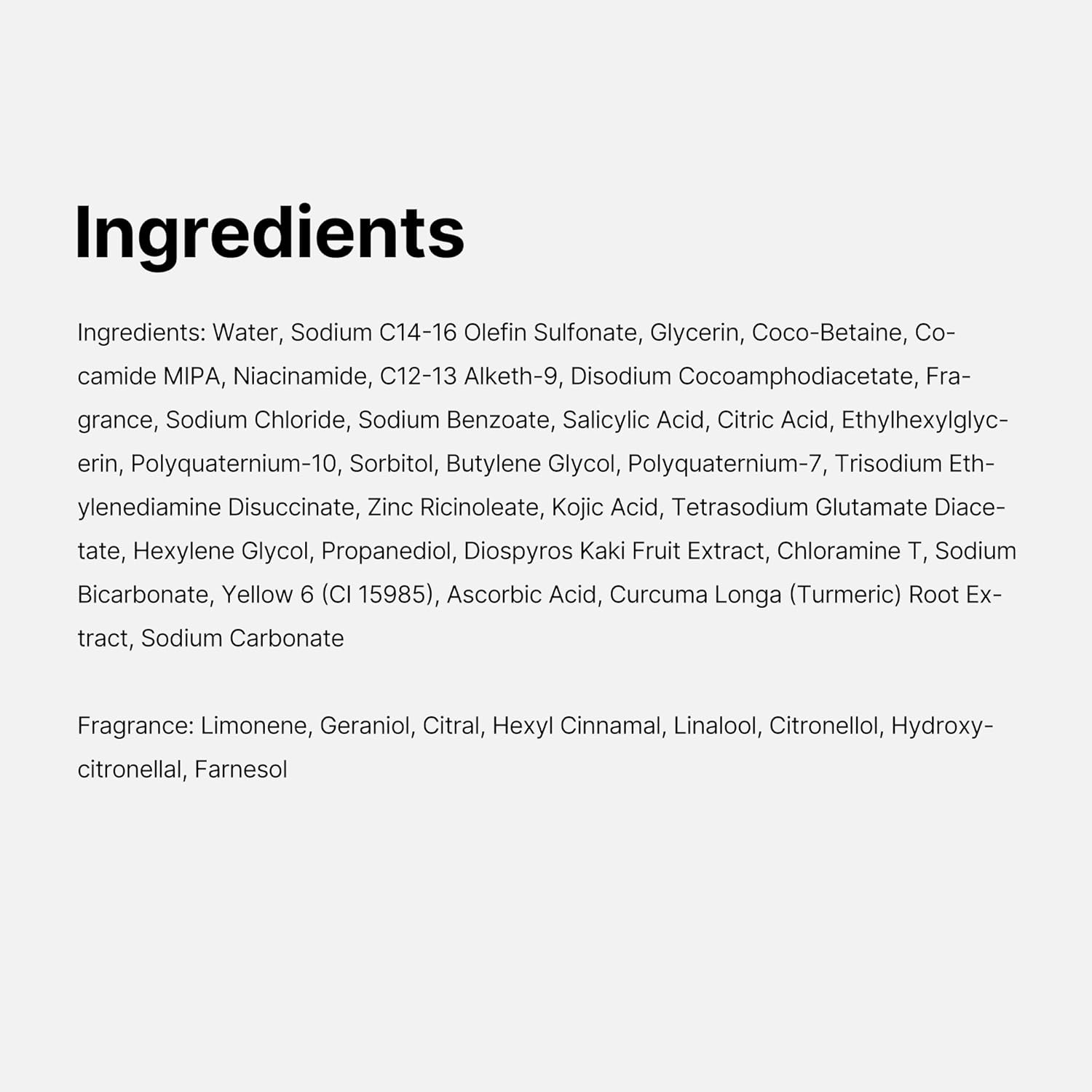 MEDICUBE Kojic Acid Turmeric Brightening Body Wash 400ml 13.52 fl.oz