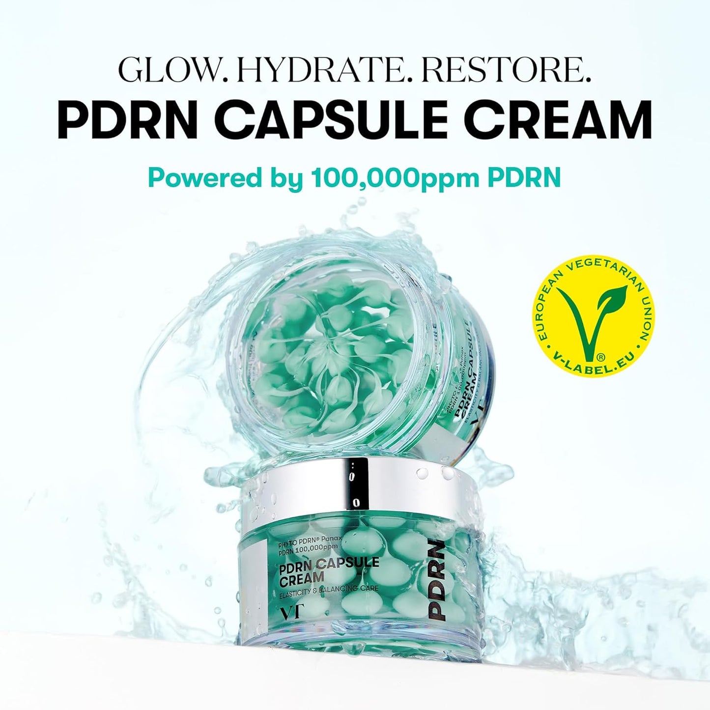 VT COSMETICS PDRN Capsule Cream 100 50ml 1.69 fl. oz.